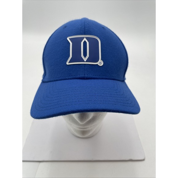 Nike On Field Duke Blue Devils Hat Cap Stretchback OSFM Team Logo - Picture 1 of 7